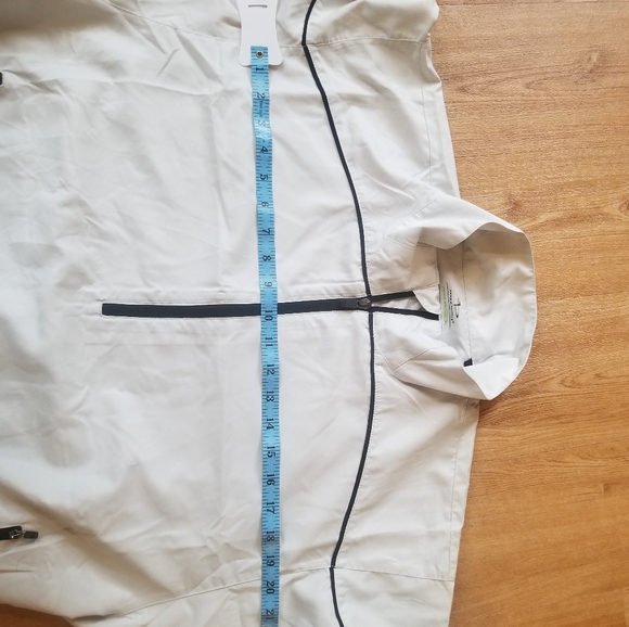 Oversized White Windbreaker - Picture 7 of 10